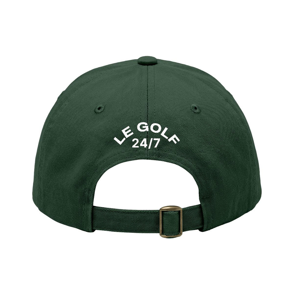 green cap