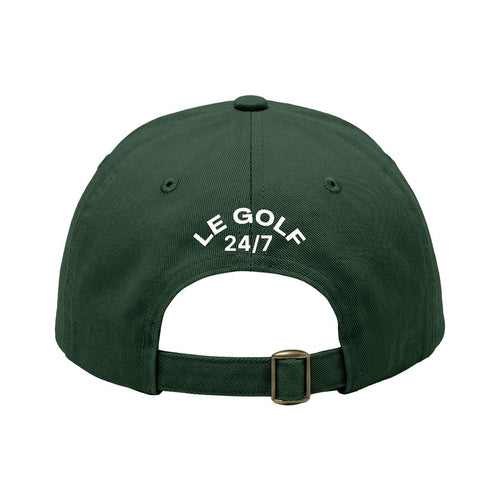 green cap